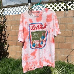 D.A.R.E. T shirt Tie Dye